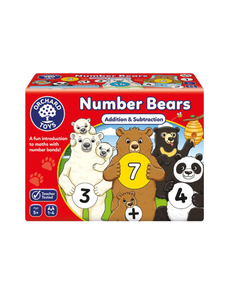 Joc educativ Numarul Ursuletilor NUMBER BEARS,OR113