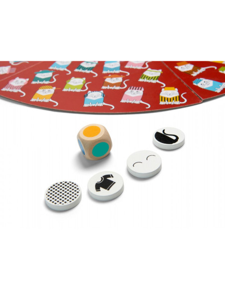 Pisici cu palarii, joc de atentie, BS Toys,GA397