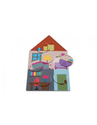 Dream House Lotto, joc de asociere, BS Toys,GA403