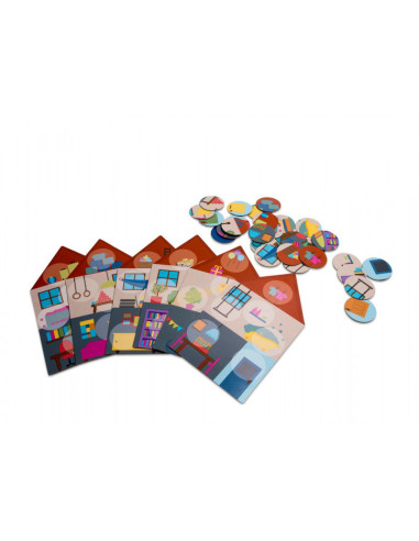 Dream House Lotto, joc de asociere, BS Toys,GA403