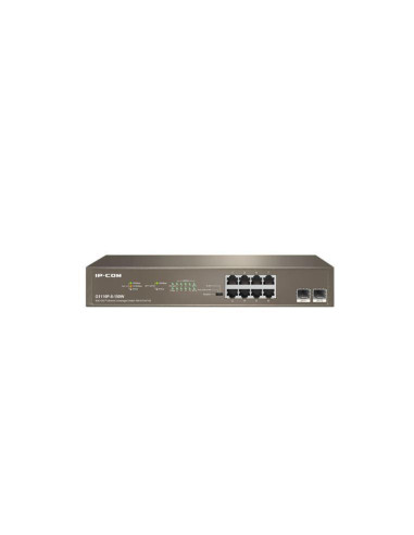 IP-COM switch G1110P-8-150W, 8-Port Gigabit + 2SFP, POE