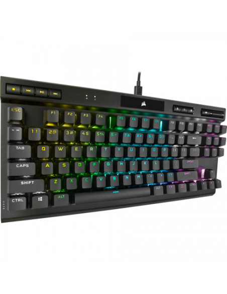 Tastatura Gaming Mecanica Corsair K70 RGB TKL Champion, RGB