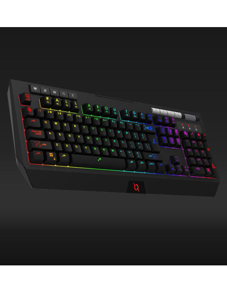 Tastatura AQIRYS Capella Black, cu fir, switch-uri silent, 114