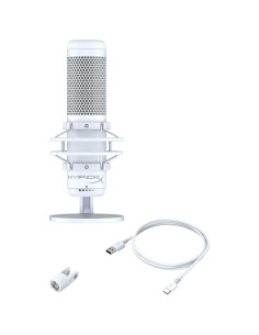 519P0AA,Microfon HP HyperX QuadCast S, White