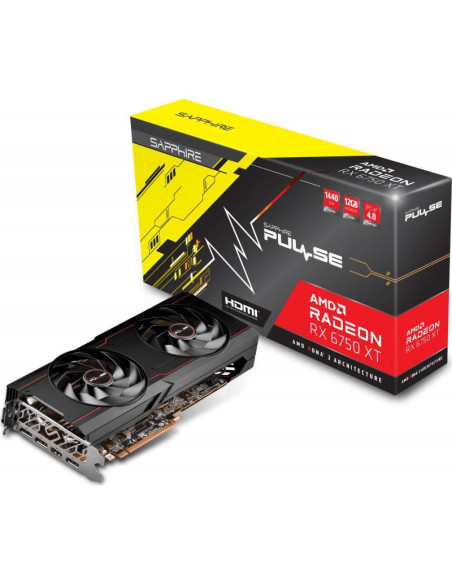 Placa video Sapphire Radeon RX 6750 XT PULSE, 12GB GDDR6