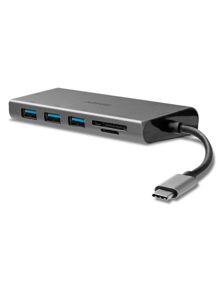 Mini Dock Laptop Lindy USB 3.1 Type C - HDMI, VGA, USB 3.1