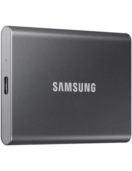 SSD Extern Samsung T7, 2TB, Titan Gray, USB 3.2,MU-PC2T0T/WW
