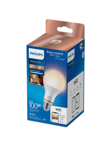 Bec LED inteligent Philips, Wi-Fi, Bluetooth, A67, E27, 13W
