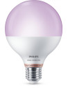 Bec LED inteligent Philips Glob, Wi-Fi, Bluetooth, G95, E27