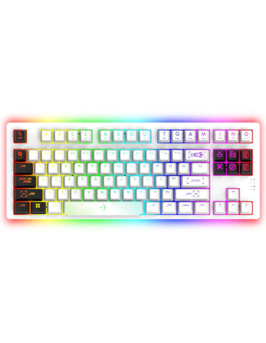 Tastatura mecanica TKL AQIRYS Aludra, cu fir, switch-uri