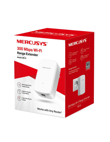 Range Extender Wi-Fi Mercusys ME10, 300Mbps,ME10
