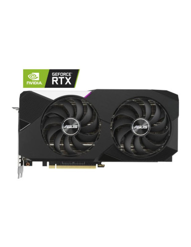 Placa video ASUS GeForce RTX 3070 DUAL O8G LHR 8GB GDDR6
