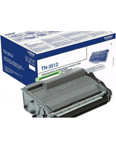 Cartus Toner Original Brother TN3512 Black, 12000 pagini Cartus Toner Original Brother TN3512 Black, 12000 pagini