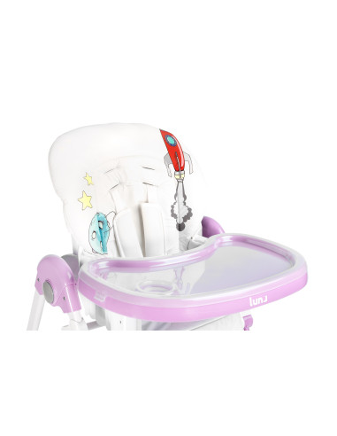 Scaun de masa Caretero LUNA Lavenda,TERO-7273
