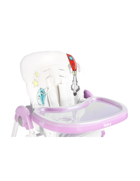 Scaun de masa Caretero LUNA Lavenda,TERO-7273