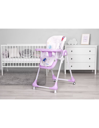 Scaun de masa Caretero LUNA Lavenda,TERO-7273