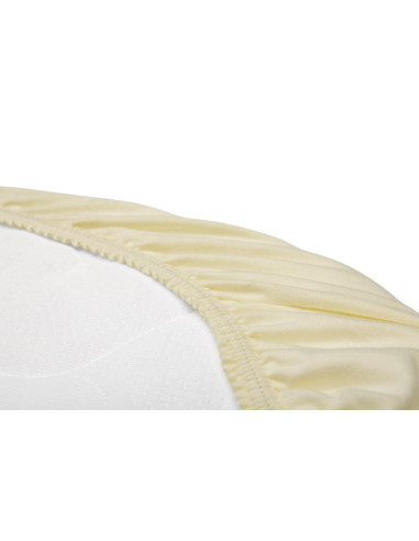 Husa de bumbac cu elastic pentru salteaua de landou