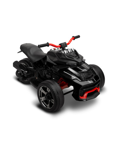 Trike electric Toyz Trice 12V Negru,TOYZ-71540