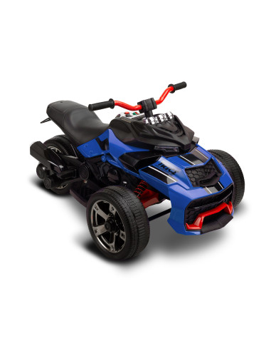 Trike electric Toyz Trice 12V Albastru,TOYZ-71542