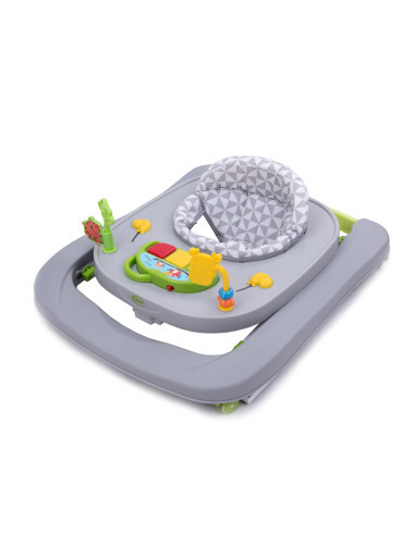 4BABY-957039,Premergator/impingator 4Baby WALK'N PUSH 2 in 1 Gri Deschis