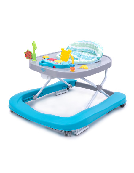 4BABY-957046,Premergator/impingator 4Baby WALK'N PUSH 2 in 1 Turcoaz