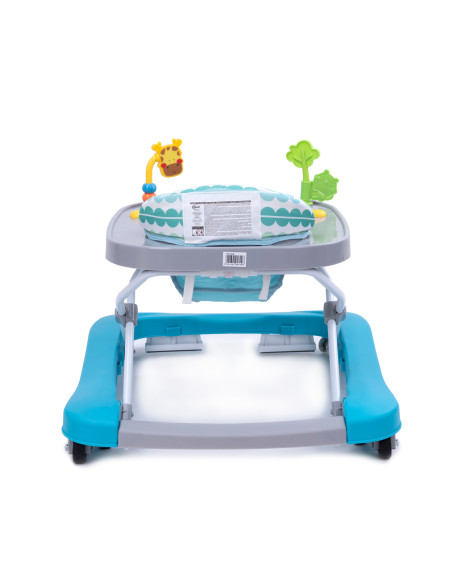 4BABY-957046,Premergator/impingator 4Baby WALK'N PUSH 2 in 1 Turcoaz