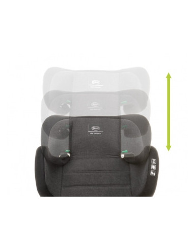 4BABY-958081,Scaun auto 4Baby EURO-FIX i-Size 105-150 cm Negru