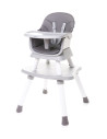 4BABY-957541,Scaun de masa transformabil booster 4Baby MASTER 6 in 1 Gri