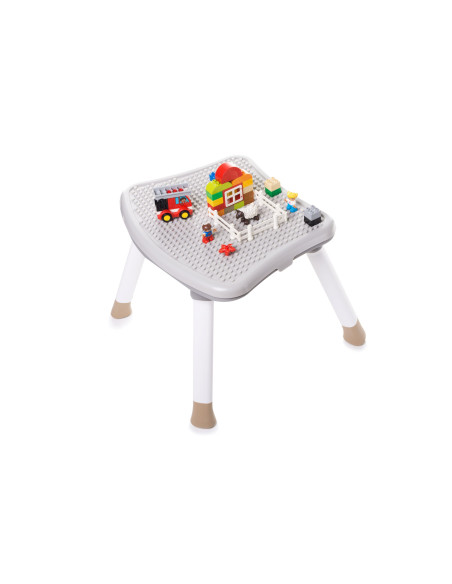 4BABY-957541,Scaun de masa transformabil booster 4Baby MASTER 6 in 1 Gri