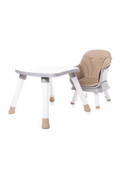 4BABY-957541,Scaun de masa transformabil booster 4Baby MASTER 6 in 1 Gri