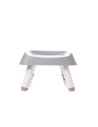 4BABY-957541,Scaun de masa transformabil booster 4Baby MASTER 6 in 1 Gri