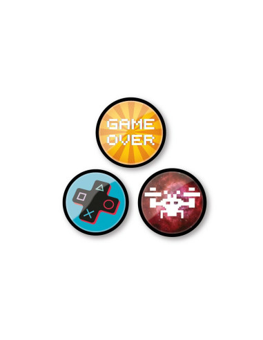 Insigne, 3buc/set, Roller NIKIDOM - Play,ND-9104
