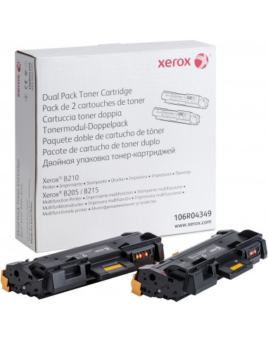 Dual pack cartus toner Xerox black 106R04349,106R04349