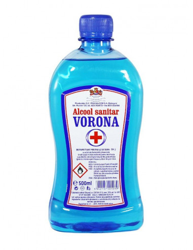 Alcool Sanitar Vorona, 70%, 500 ml,171216010