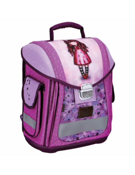Rucsac de scoala ergonomic, inchidere metalica - Gorjuss The