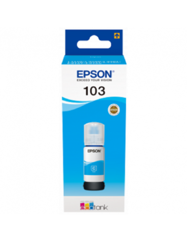 INK BOTTLE CYAN 103 65ML/ECOTANK C13T00S24A EPSON,C13T00S24A