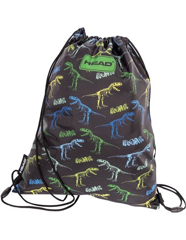 Set Scoala Dino - Ghiozdan Scoala, Penar Echipat 1 fermoar, Sac
