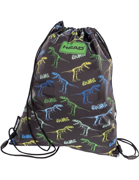 Set Scoala Dino - Ghiozdan Scoala, Penar Echipat 1 fermoar, Sac