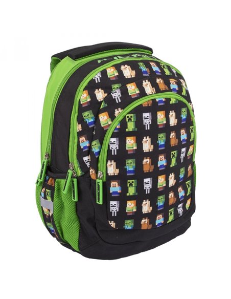 Set Scoala Minecraft Multi Characters - Ghiozdan Scoala, Penar