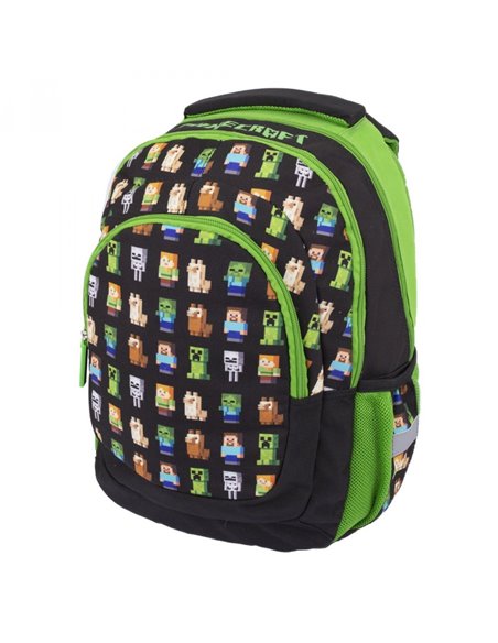 Set Scoala Minecraft Multi Characters - Ghiozdan Scoala, Penar