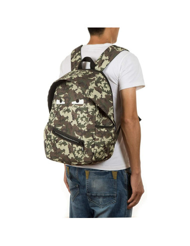 Rucsac ZIPIT Grillz, cu buzunare laterale - camuflaj