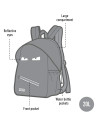 Rucsac ZIPIT Grillz, cu buzunare laterale - camuflaj