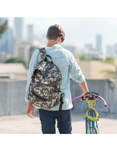 Rucsac ZIPIT Grillz, cu buzunare laterale - camuflaj