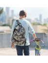 Rucsac ZIPIT Grillz, cu buzunare laterale - camuflaj