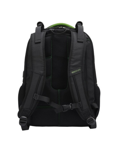 Rucsac BESTLIFE Neoton - bleumarin - laptop 16 inch, charge