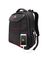 Rucsac BESTLIFE Gaming Snake Eye - negru/rosu-laptop 17 inch