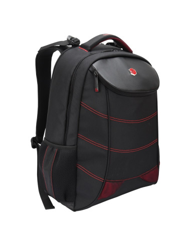 Rucsac BESTLIFE Gaming Snake Eye - negru/rosu-laptop 17 inch