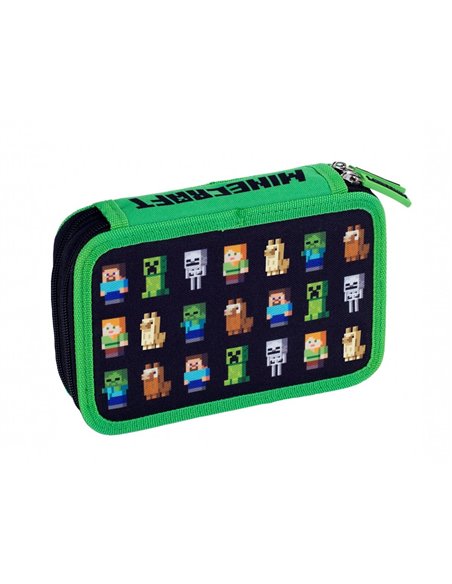 Set Scoala Minecraft Multi Characters 1 - Ghiozdan Scoala
