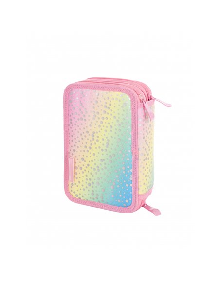 Set Scoala Chrome Ombre Effect Rainbow Dust - Ghiozdan Scoala
