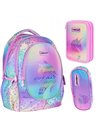 Set Scoala Unicorn Ombre - Ghiozdan Scoala, Penar Neechipat cu